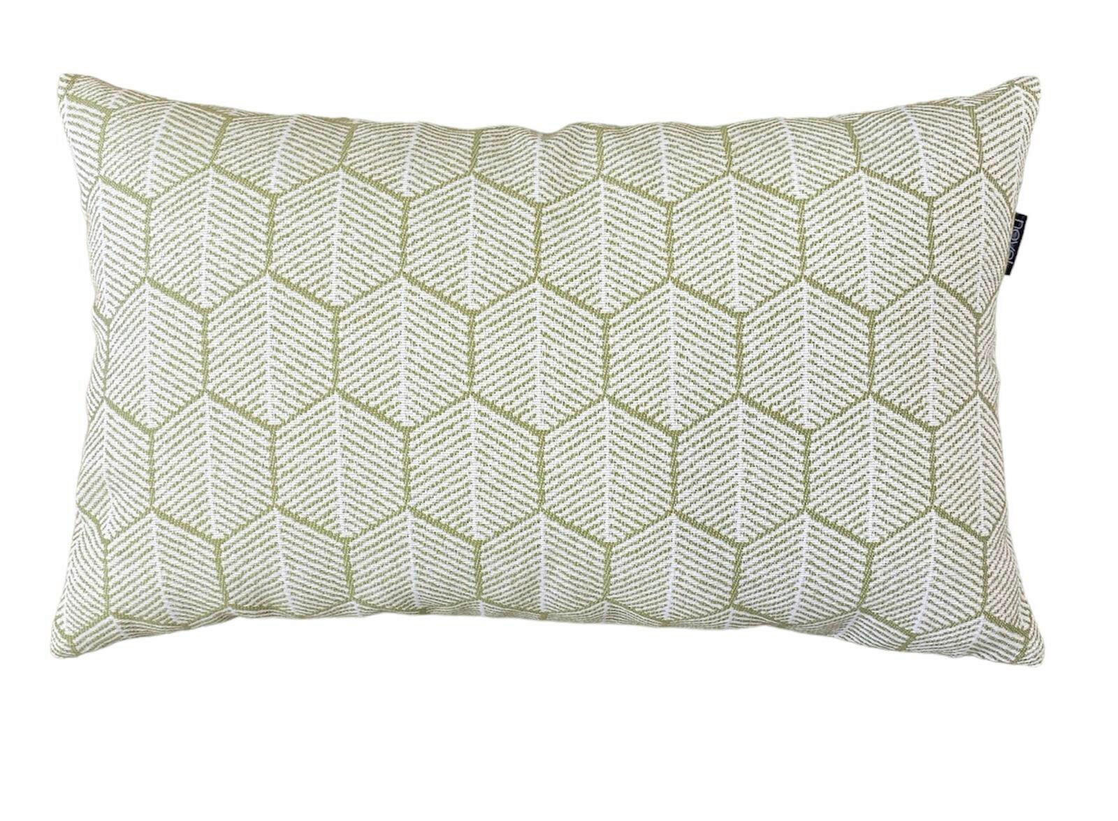 UKRASNI JASTUK 30/50 cm   SAVANA  - svetlozelena/krem, Osnovno, tekstil/plastika (30/50cm) - Novel