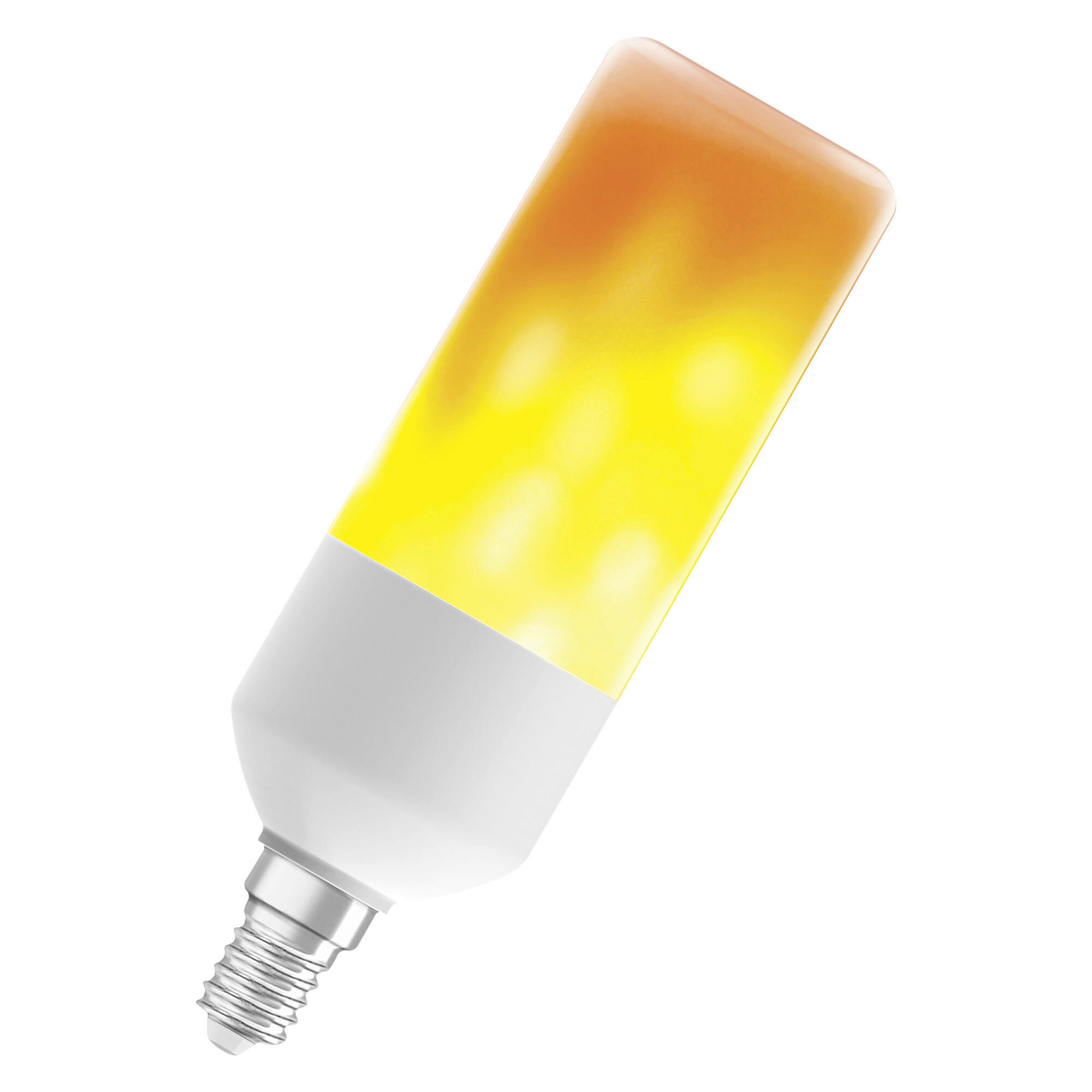 LED-LEUCHTMITTEL   E14 0,5 W 10 lm  - Hellrot/Gelb, Basics, Kunststoff (4,5/14,5cm) - Osram