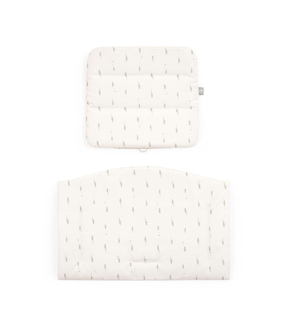 HOCHSTUHLEINLAGE  - Perlmutt, Basics, Textil (27cm) - Stokke