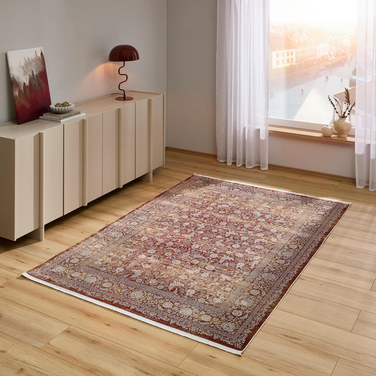 VINTAGE-TEPPICH 80/150 cm Kupferfarben  - Kupferfarben, LIFESTYLE, Textil (80/150cm) - Dieter Knoll
