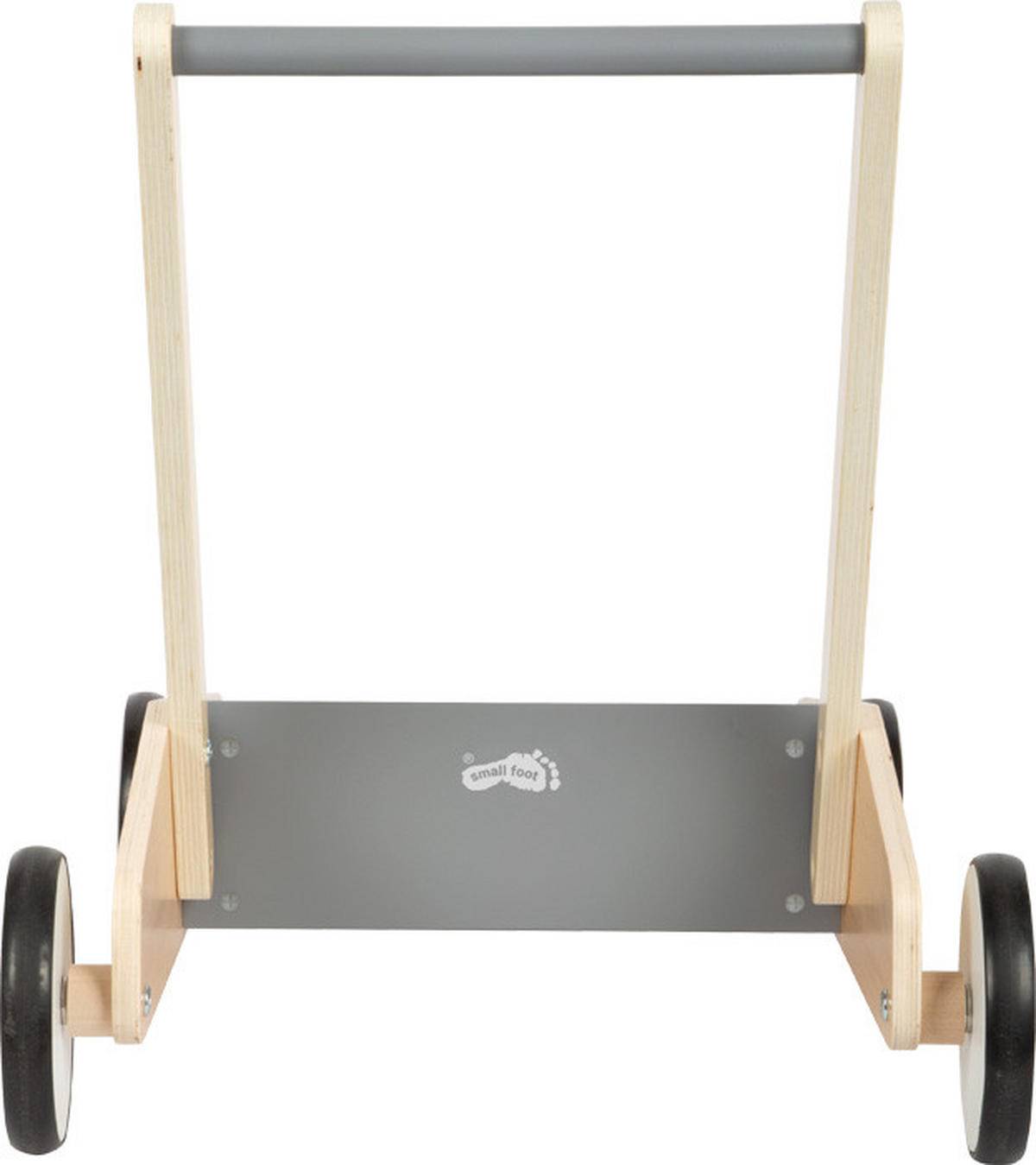 LAUFLERNWAGEN - Hellgrau, Basics, Holz/Kunststoff (62/46/41cm) - small foot