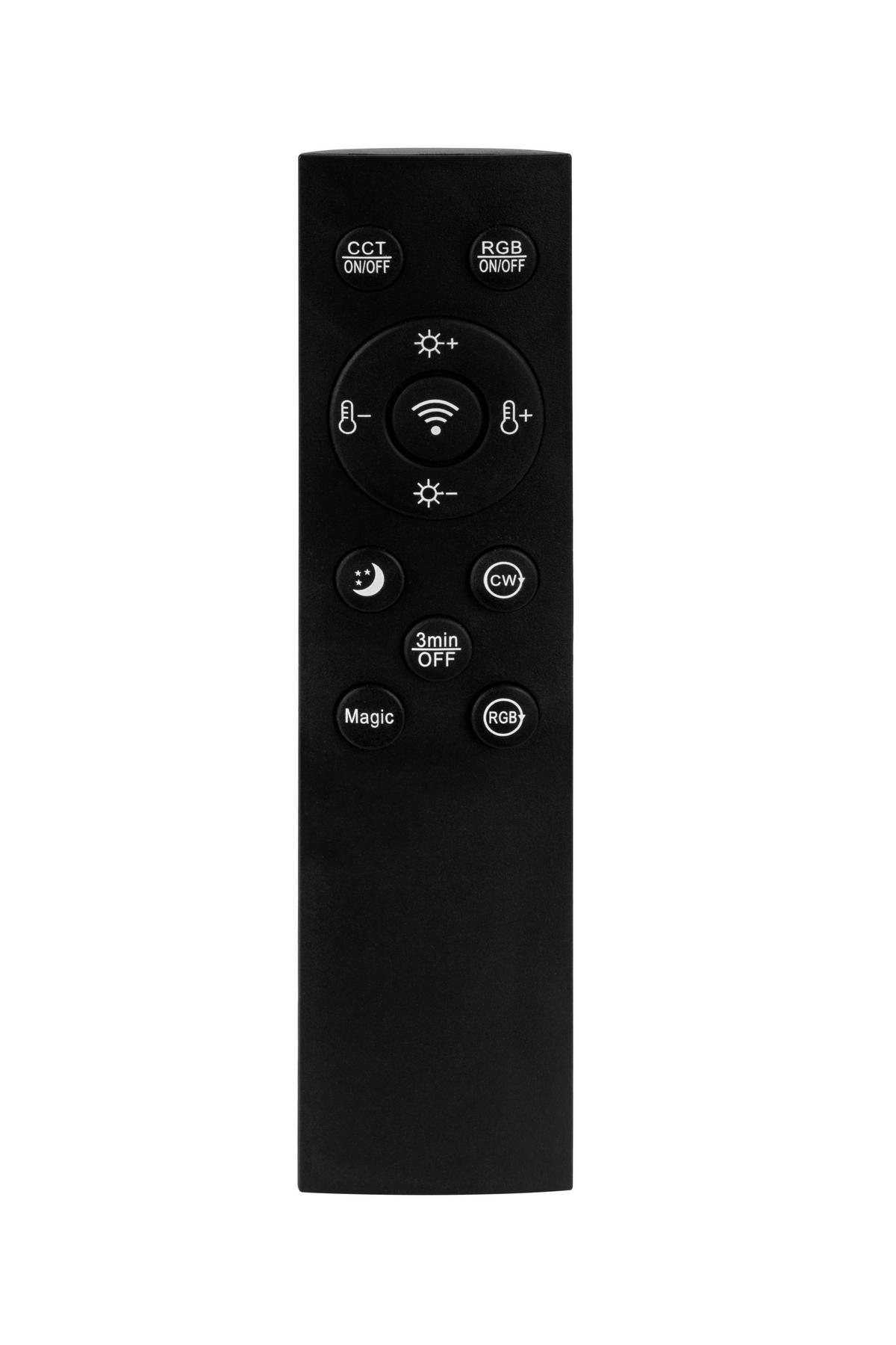 LED-DECKENLEUCHTE Rovinj 40/3,5 cm   - Schwarz, LIFESTYLE, Kunststoff (40/3,5cm) - Novel