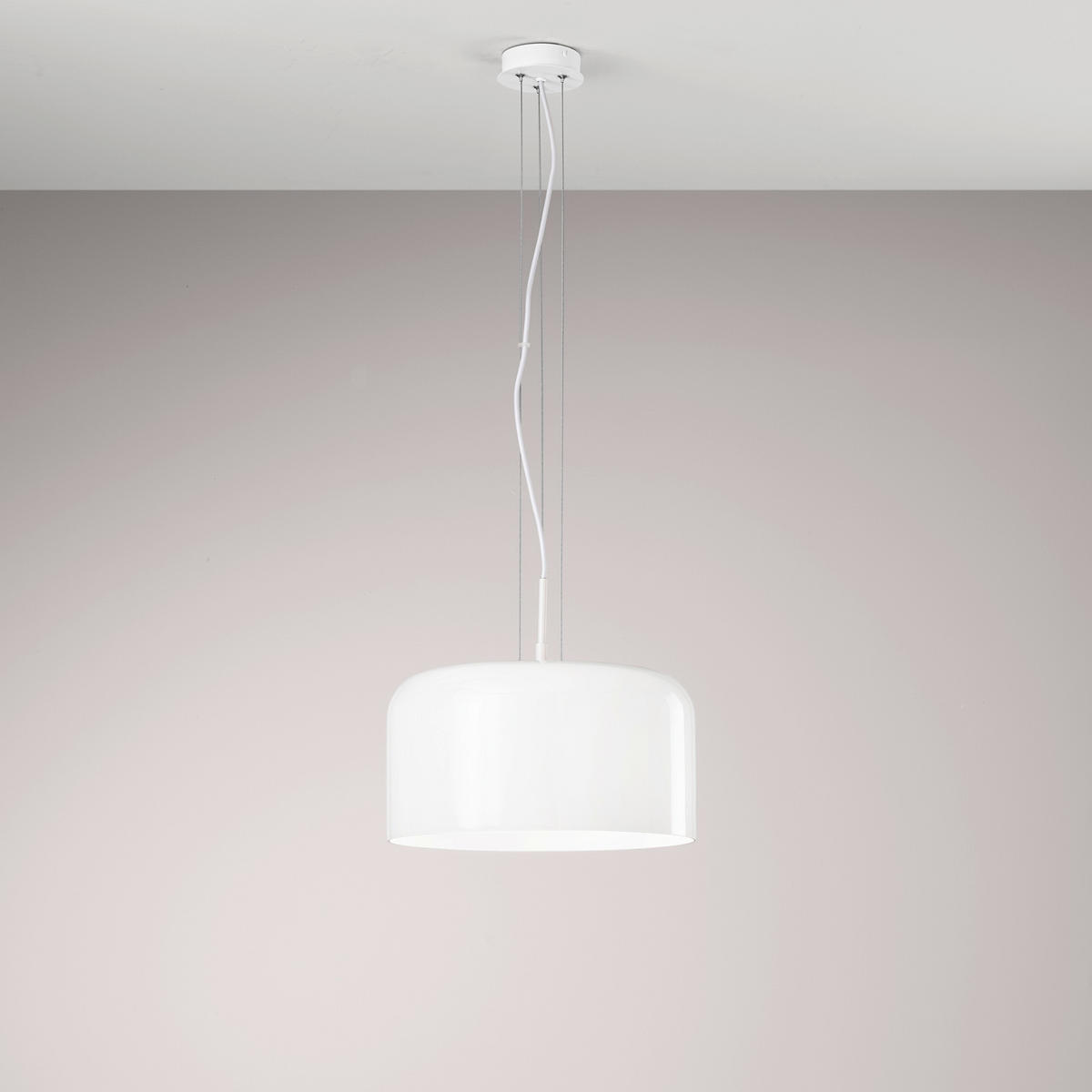 HÄNGELEUCHTE 35/150 cm  - Klar/Schwarz, KONVENTIONELL, Glas/Metall (35/150cm)