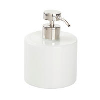 DOZATOR DE SĂPUN ceramică  - alb, Basics, ceramică (8/13/8cm) - Sadena