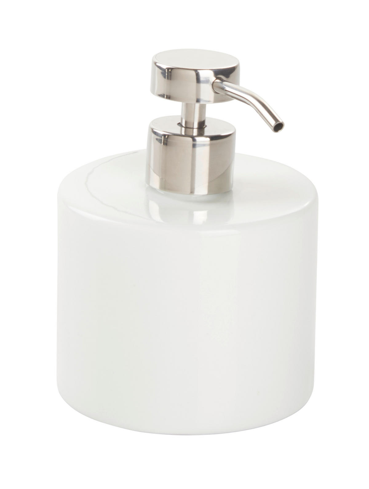 DOZATOR DE SĂPUN ceramică  - alb, Basics, ceramică (8/13/8cm) - Sadena