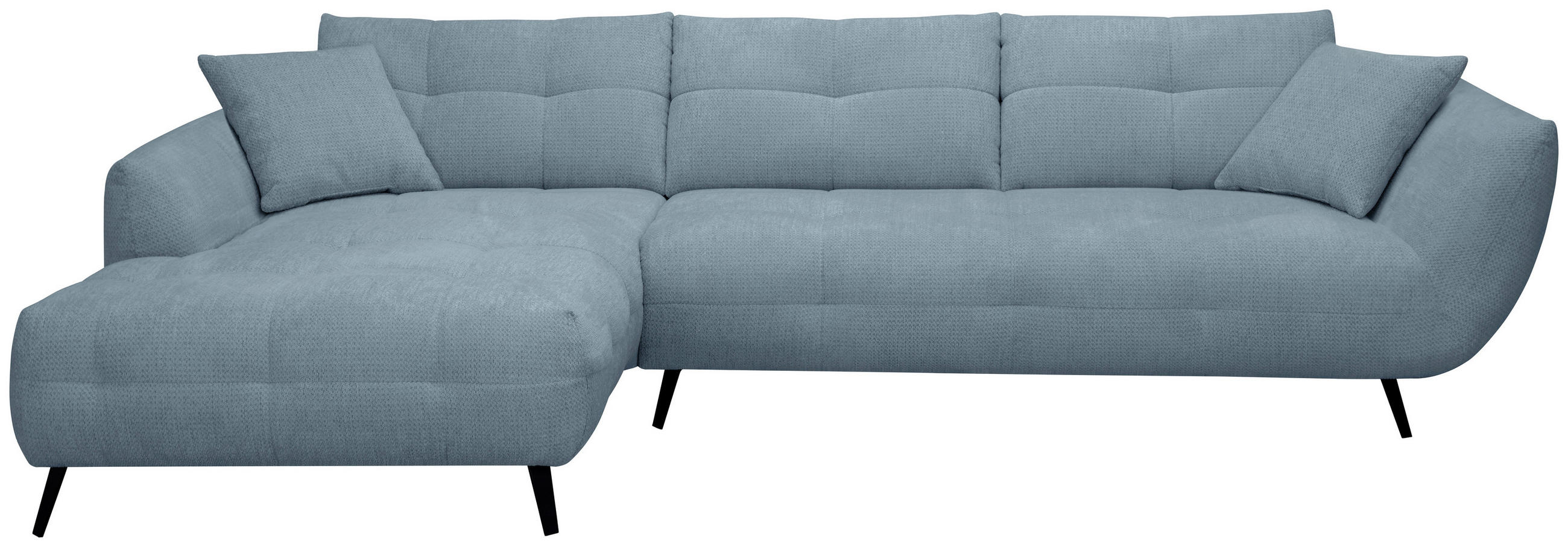 Hom`in Ecksofa Blaugrau 320x215 cm