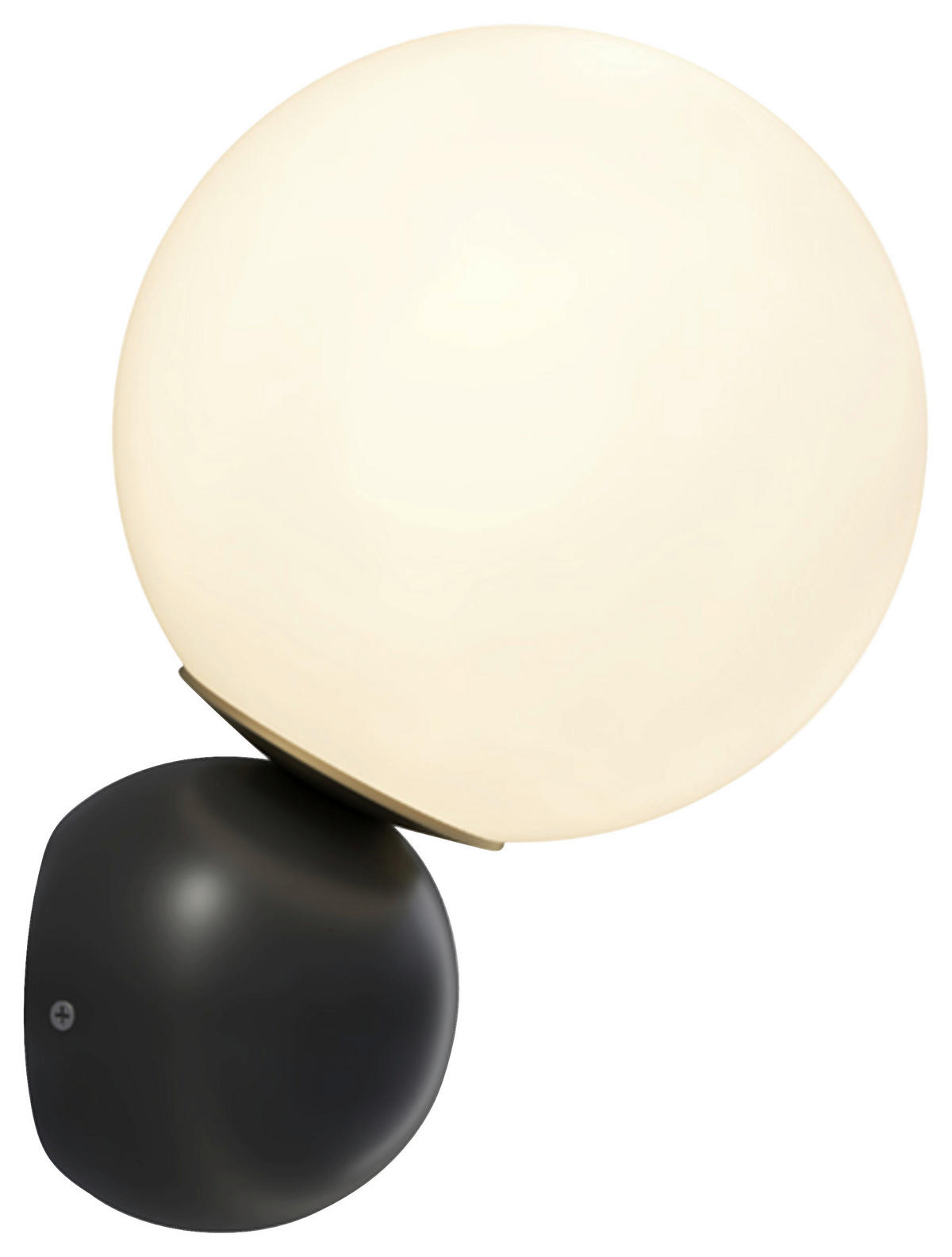 SVJETILJKA ZIDNA  - bijela/zlatne boje, Basics, staklo/metal (15/30/16,2cm) - MAYTONI