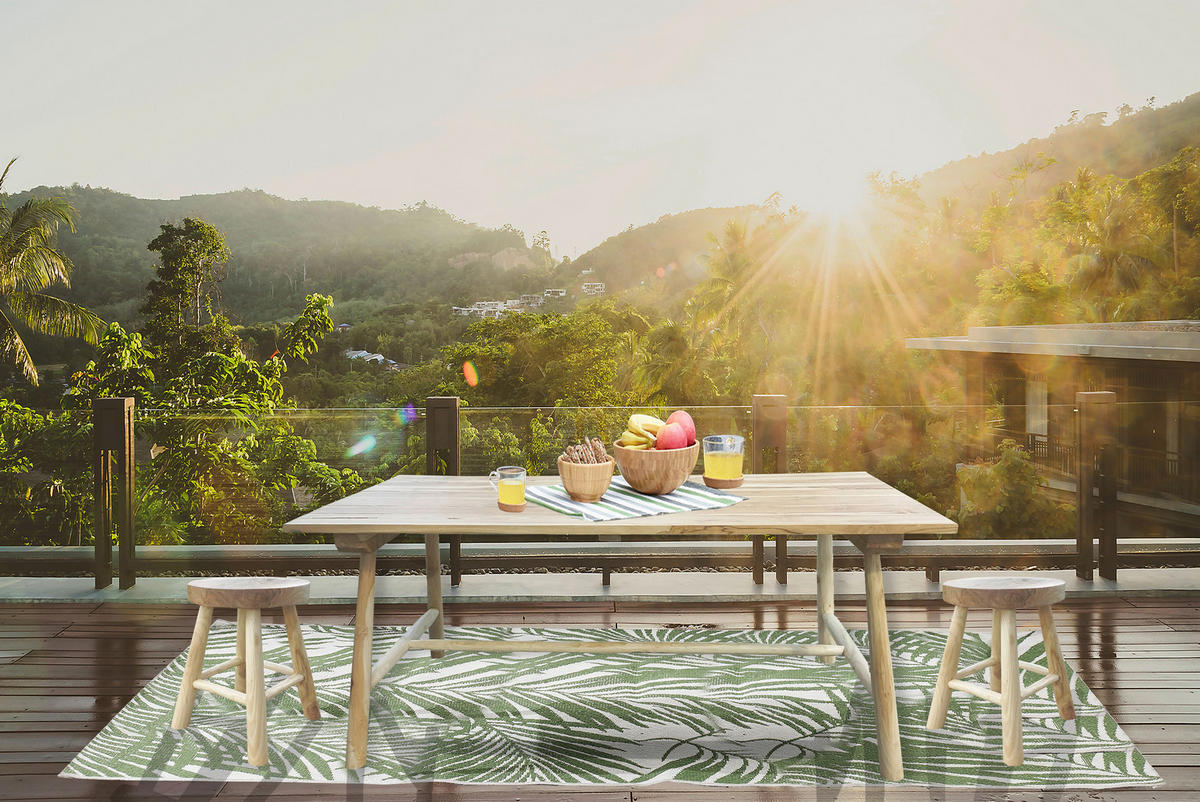 GARTENHOCKER  - Naturfarben, Design, Holz (35/45/35cm) - Livetastic