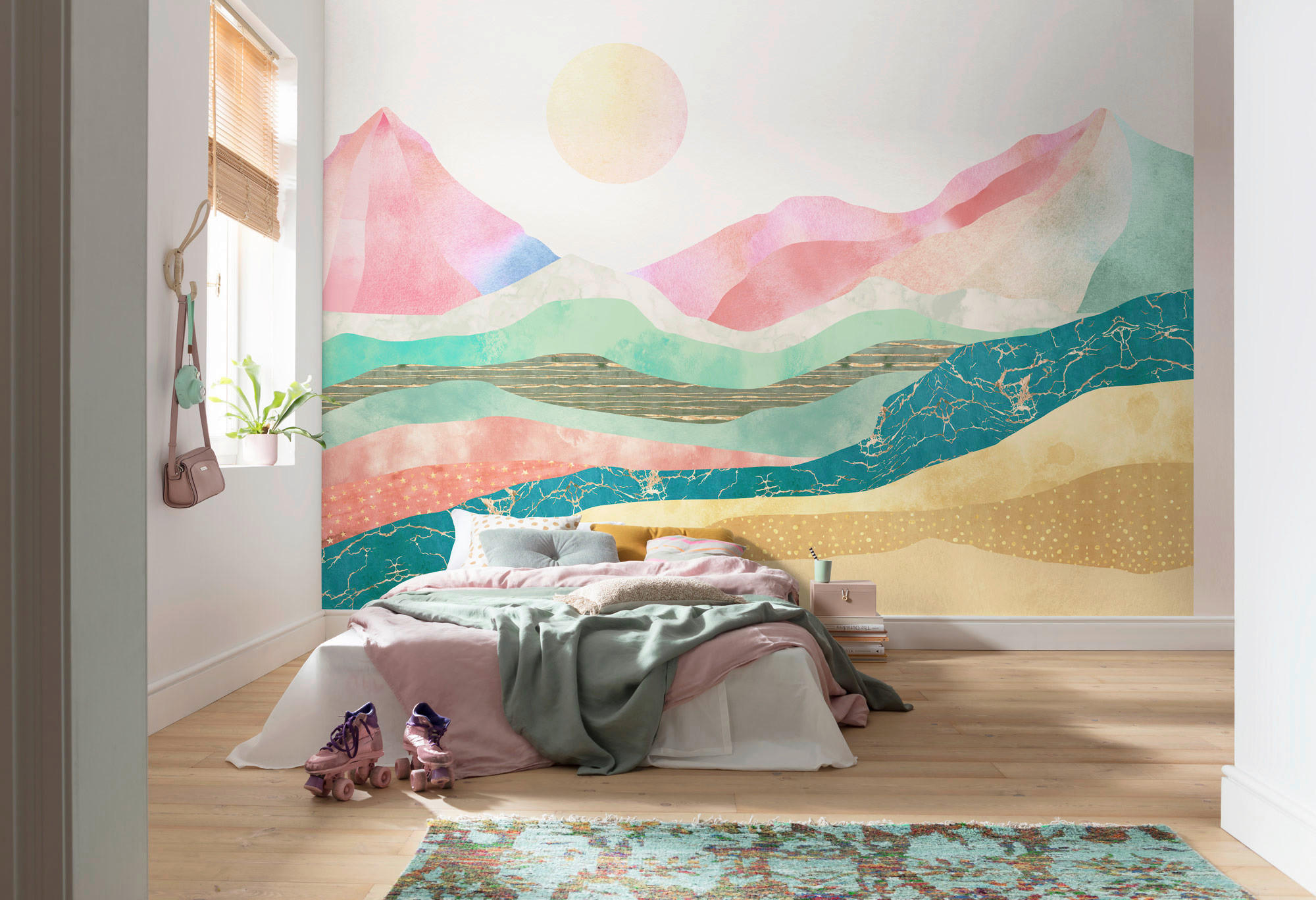 VLIESTAPETE - Multicolor, Basics (350/250cm) - Xora