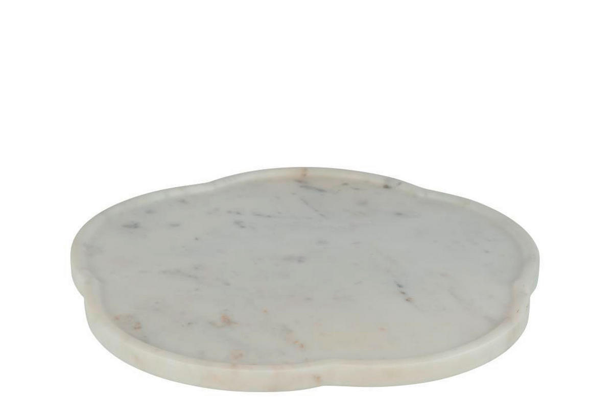 DEKOTABLETT   40/40/5 cm   - Weiss, Basics, Stein (40/40/5cm)