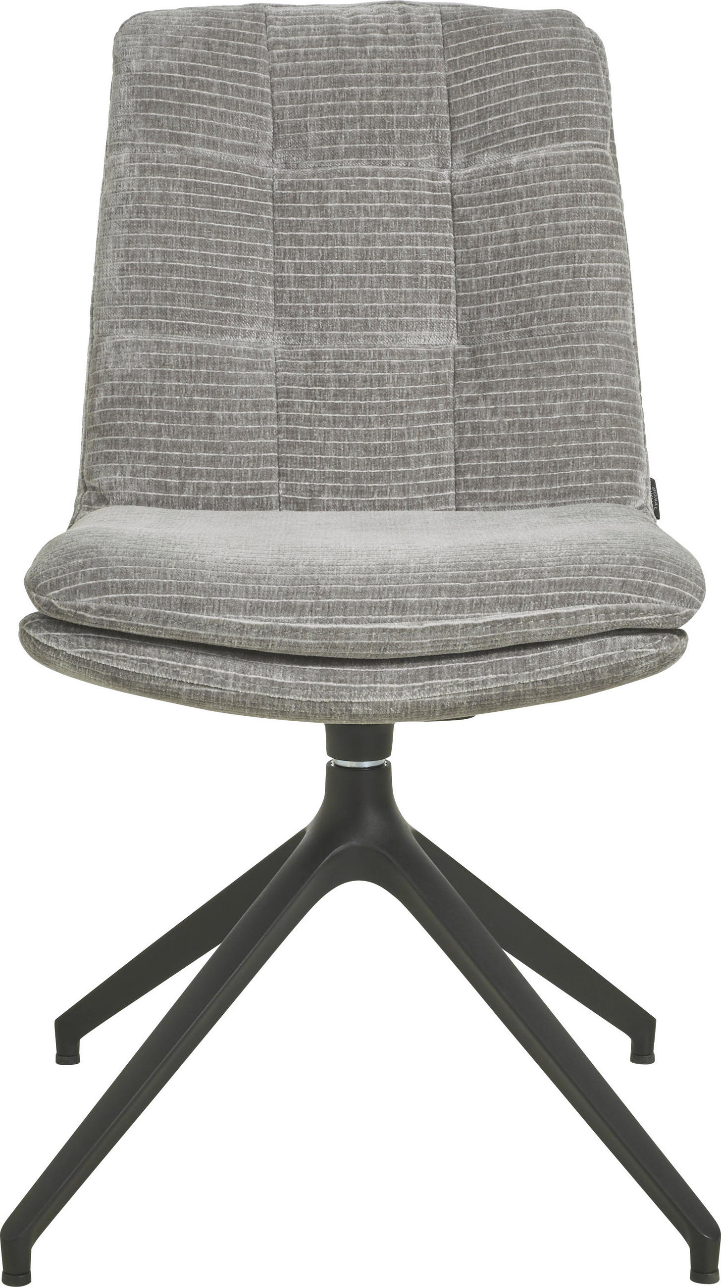 STUHL - Schwarz/Grau, Design, Textil/Metall (49/90/68cm) - Johann Jakob