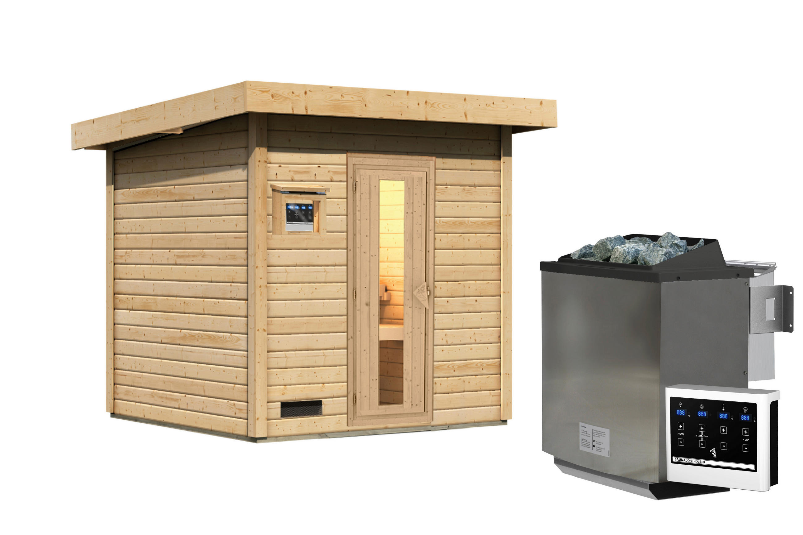 Saunahaus Bente 2 196/212/196 cm