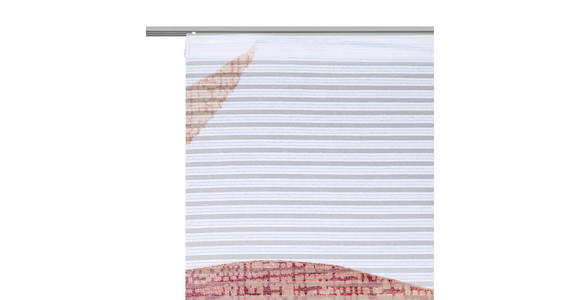 FLÄCHENVORHANG in Multicolor halbtransparent - Multicolor, Basics, Textil (60/255cm) - Novel