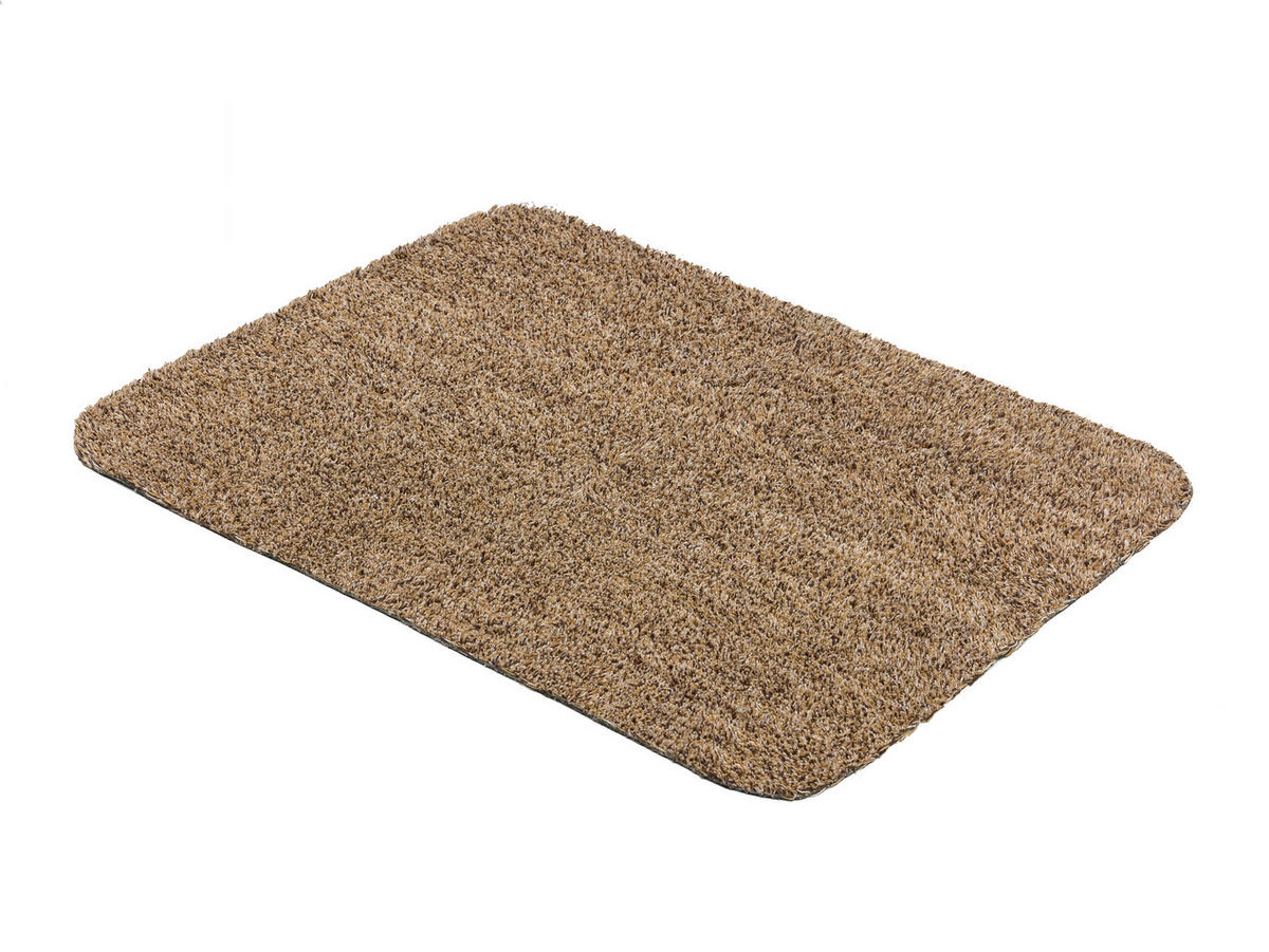 FUßMATTE  60/75 cm  Beige  - Beige, Basics, Kunststoff/Textil (60/75cm) - Esposa