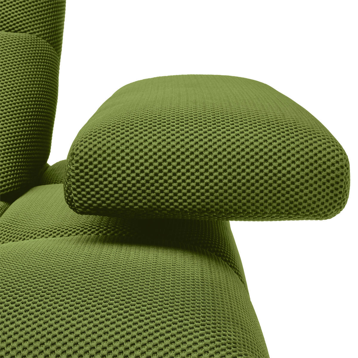 ECKSOFA  in Struktur Grün  233/313 cm  - Schwarz/Grün, Design, Kunststoff/Textil (233/313cm) - Belluti