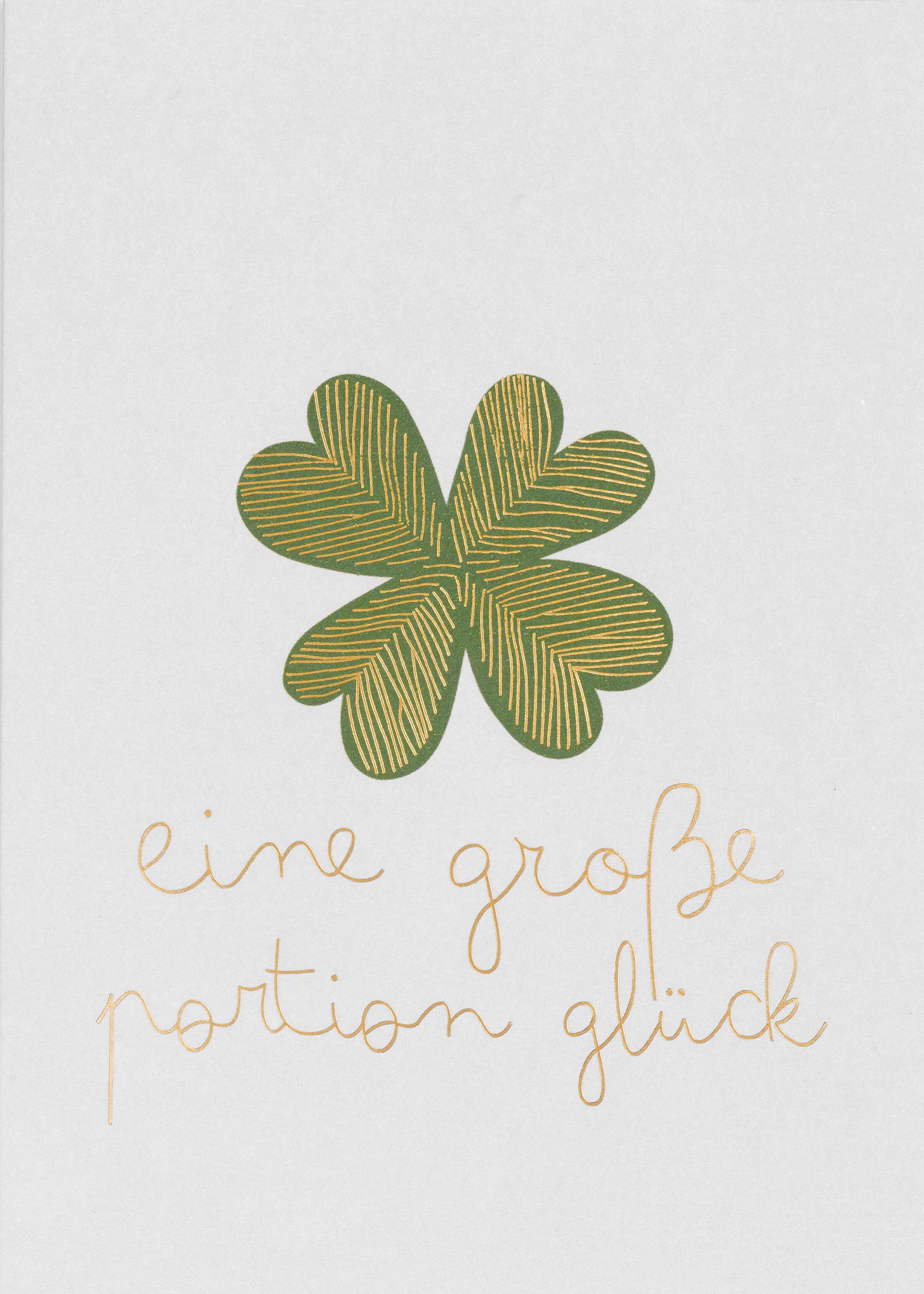 KARTE  - Grün, Basics, Papier (17.9/12.3/0.1cm) - Räder