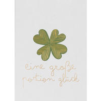 KARTE  - Grün, Basics, Papier (17.9/12.3/0.1cm) - Räder