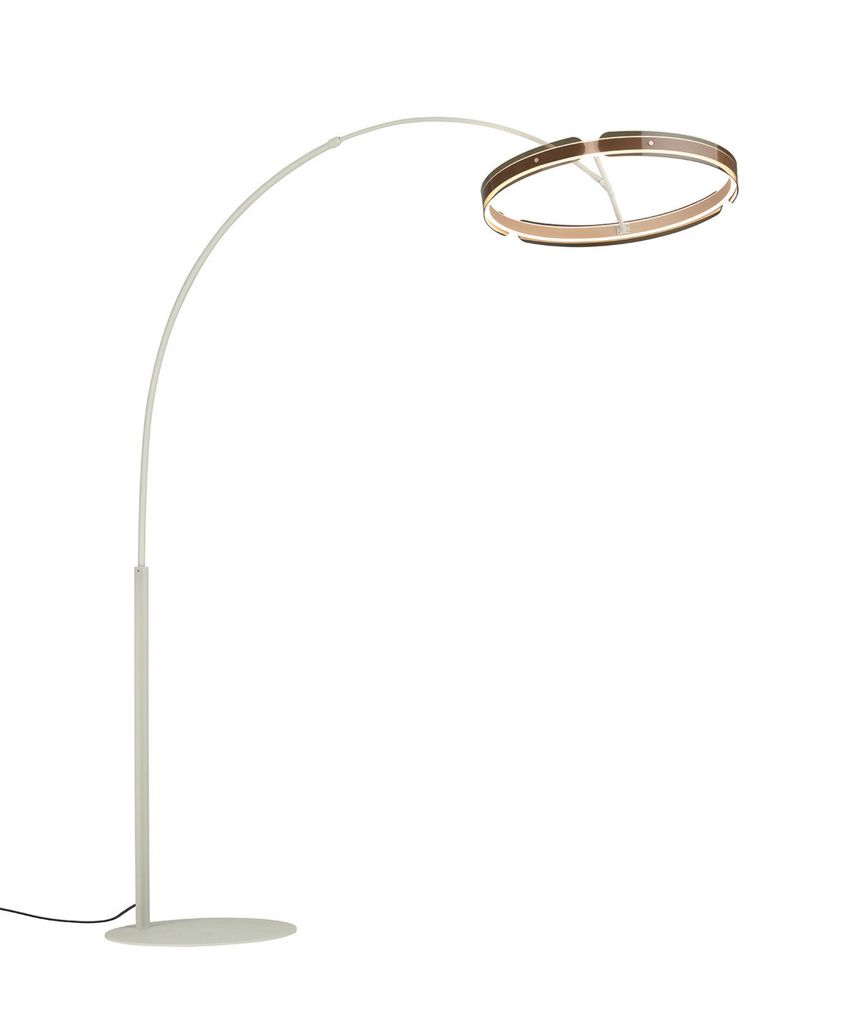 LED-STEHLEUCHTE Valeria   - Orange/Grau, MODERN, Kunststoff/Metall (60/205/180cm) - Musterring