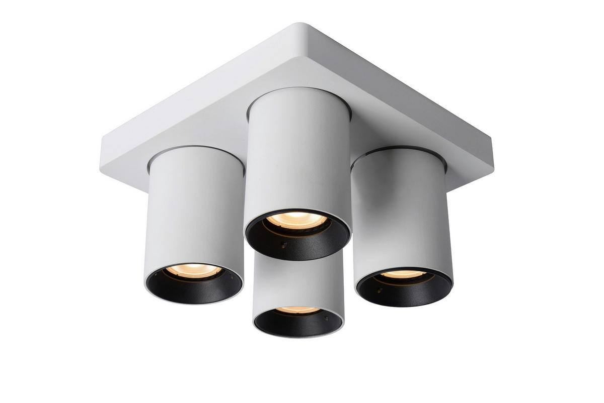 LED-STRAHLER 20/20/11.5 cm   - Weiß, KONVENTIONELL, Metall (20/20/11.5cm) - Lucide