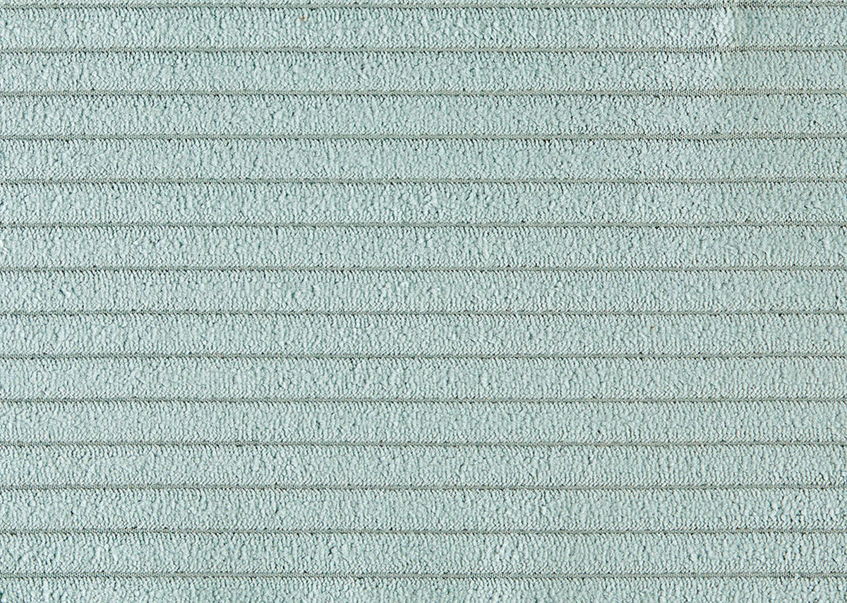 2-SITZER-SOFA Cord Salbeigrün  - Salbeigrün/Schwarz, KONVENTIONELL, Textil/Metall (207/75/104cm) - Carryhome