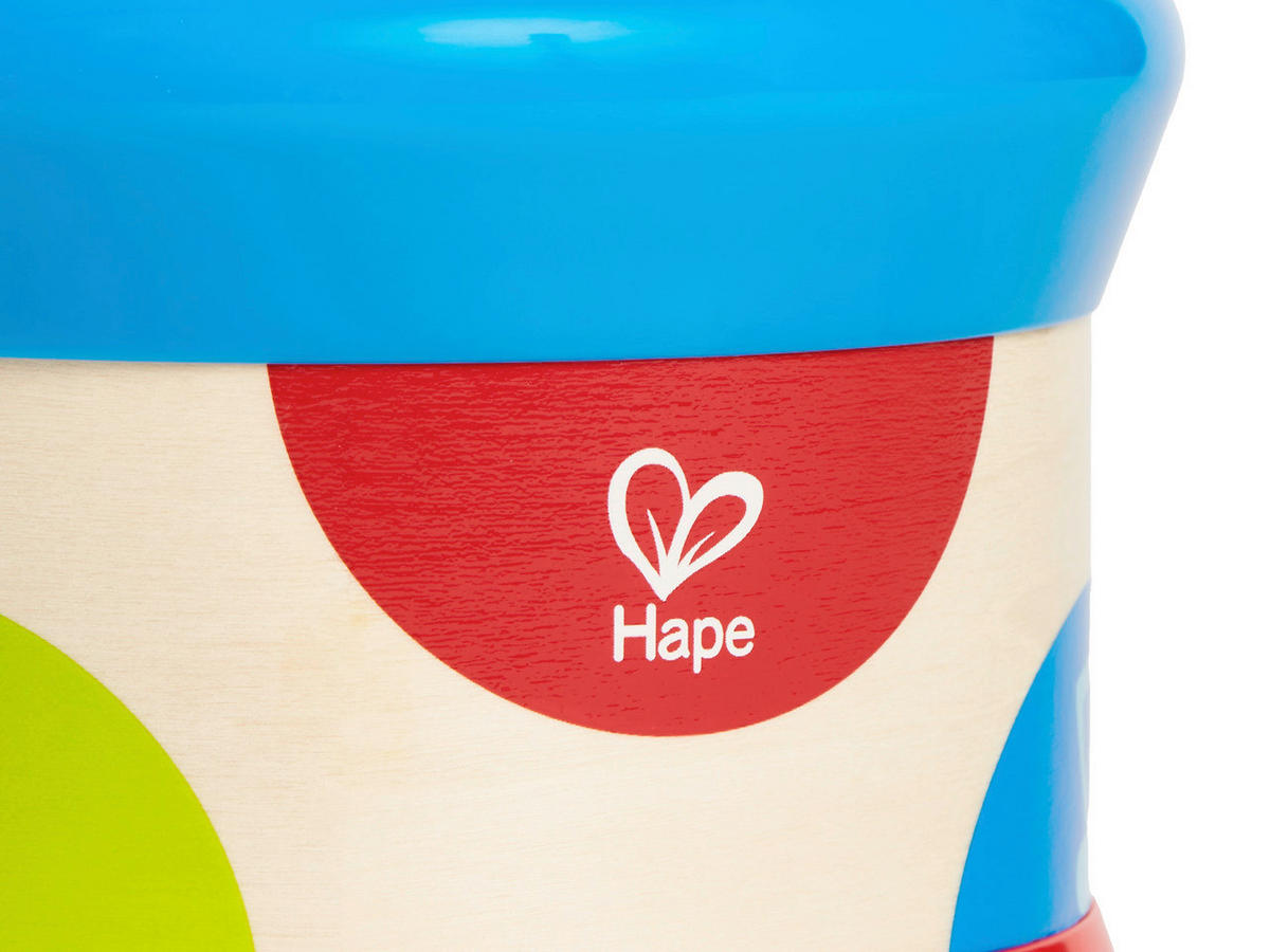 SCHLAGZEUG-SET - Multicolor, Basics, Holz/Holzwerkstoff (15,0/15,0/15,0cm) - Hape