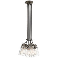 HÄNGELEUCHTE 30.5/25.3 cm    - Bronzefarben, Konventionell, Glas/Metall (30.5/25.3cm) - Elstead Lighting