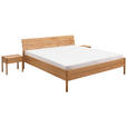 BETT 160/200 cm,  in Wildeiche,  - Wildeiche, KONVENTIONELL, Holz (160/200cm) - Linea Natura