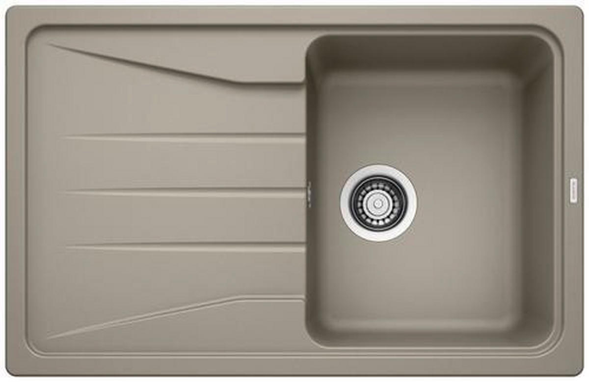 SPÜLE  - Braun, Basics, Stein (78/19/50cm) - Blanco