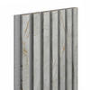 AKUSTIČNI MDF PANEL  STONE   30/260 cm       siva  - siva, Basics, leseni material (30/260cm)