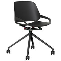 BESUCHERSTUHL  in Schwarz  - Schwarz, Basics, Kunststoff/Metall (50/72/52cm) - Aeris