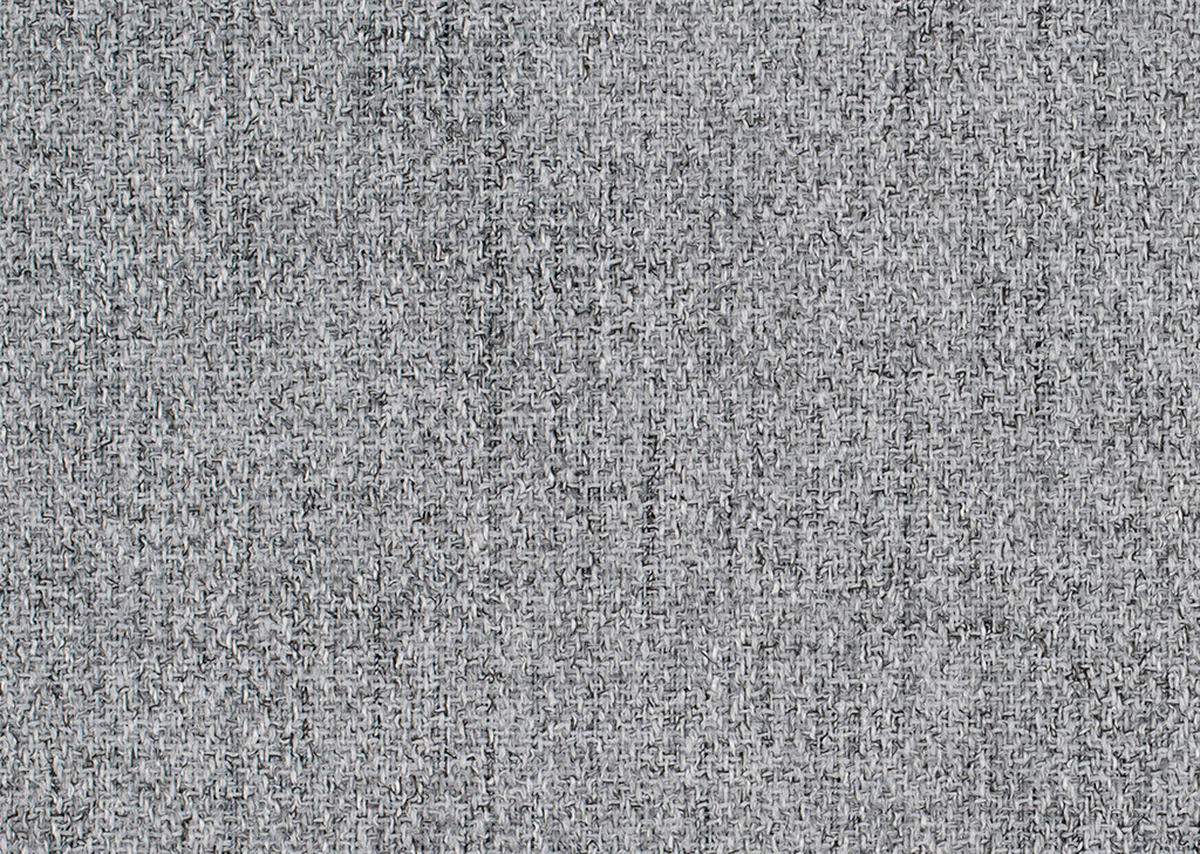 BOXSPRINGSOFA in Webstoff Hellgrau  - Hellgrau/Naturfarben, Modern, Holz/Textil (205/93/108cm) - Venda