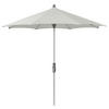 SONNENSCHIRM 300x300 cm Hellgrau  - Silberfarben/Hellgrau, Basics, Textil/Metall (300/300cm) - Glatz