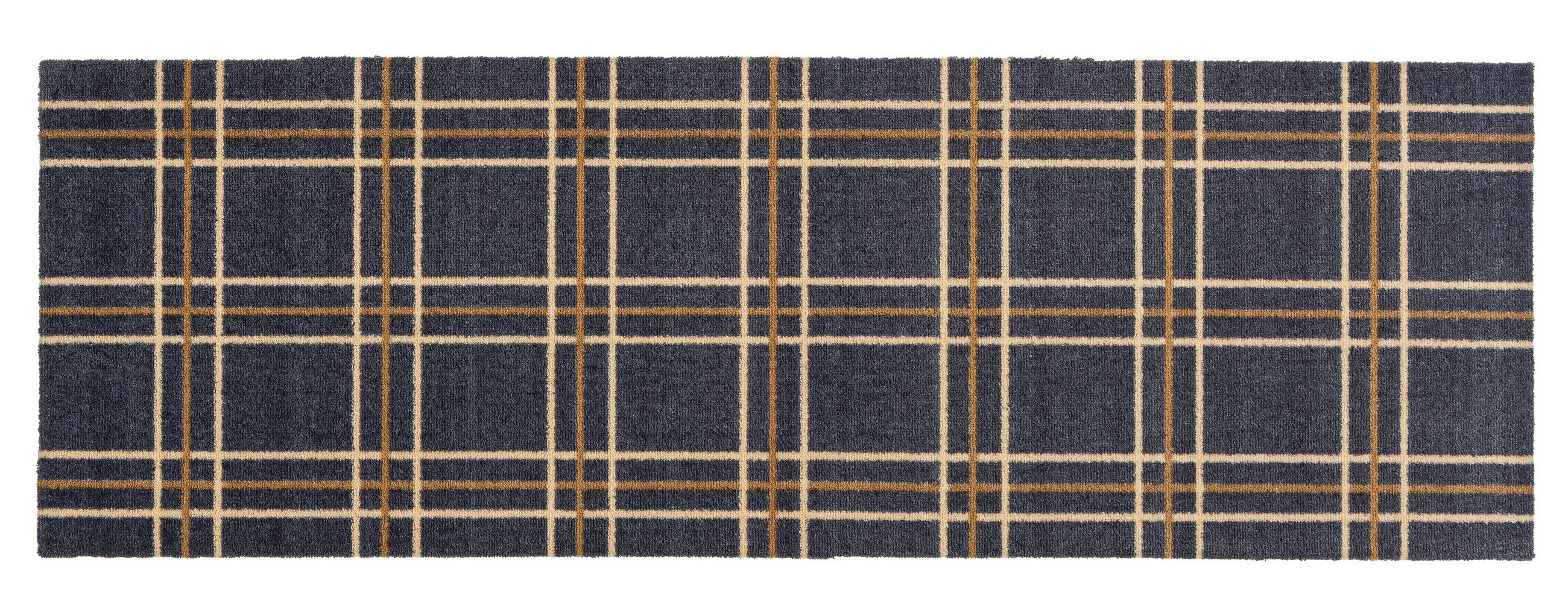 OTIRAČ ZA OBUĆU 50/150 cm   - siva/narandžasta, Osnovno, tekstil (50/150cm)