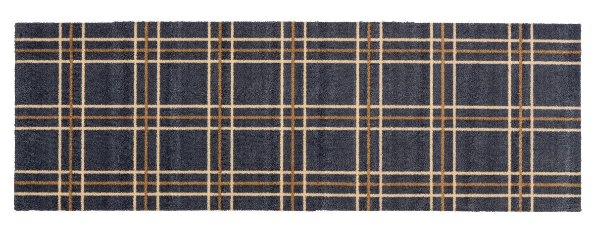 OTIRAČ ZA OBUĆU 50/150 cm   - siva/narandžasta, Osnovno, tekstil (50/150cm)