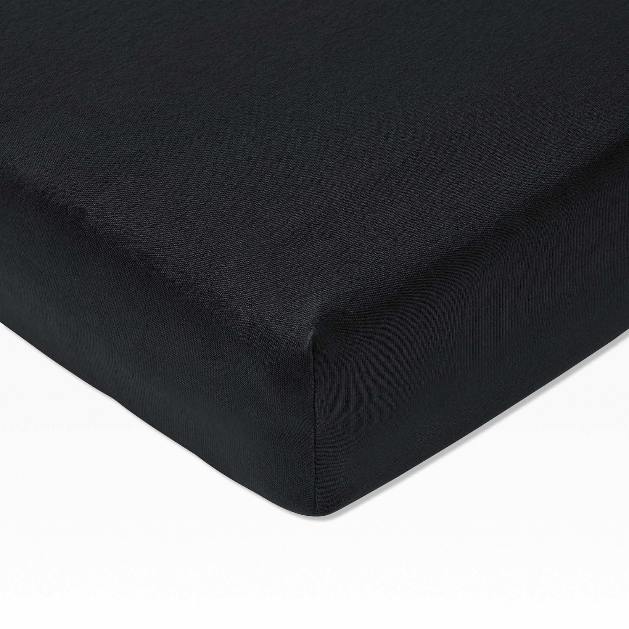 SPANNBETTTUCH 40000 Joop! Jersey  - Schwarz, Basics, Textil (180/200cm) - Joop!