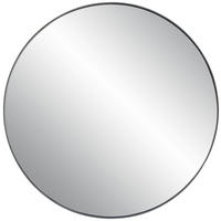 WANDSPIEGEL 60/60/3,5 cm  - Schwarz, Trend, Glas/Metall (60/60/3,5cm) - Xora