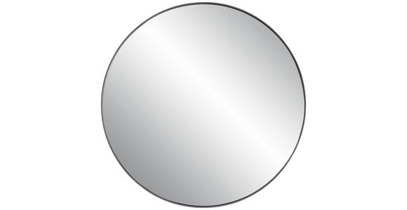 WANDSPIEGEL Schwarz  - Schwarz, Trend, Glas/Metall (60/60/3,5cm) - Xora