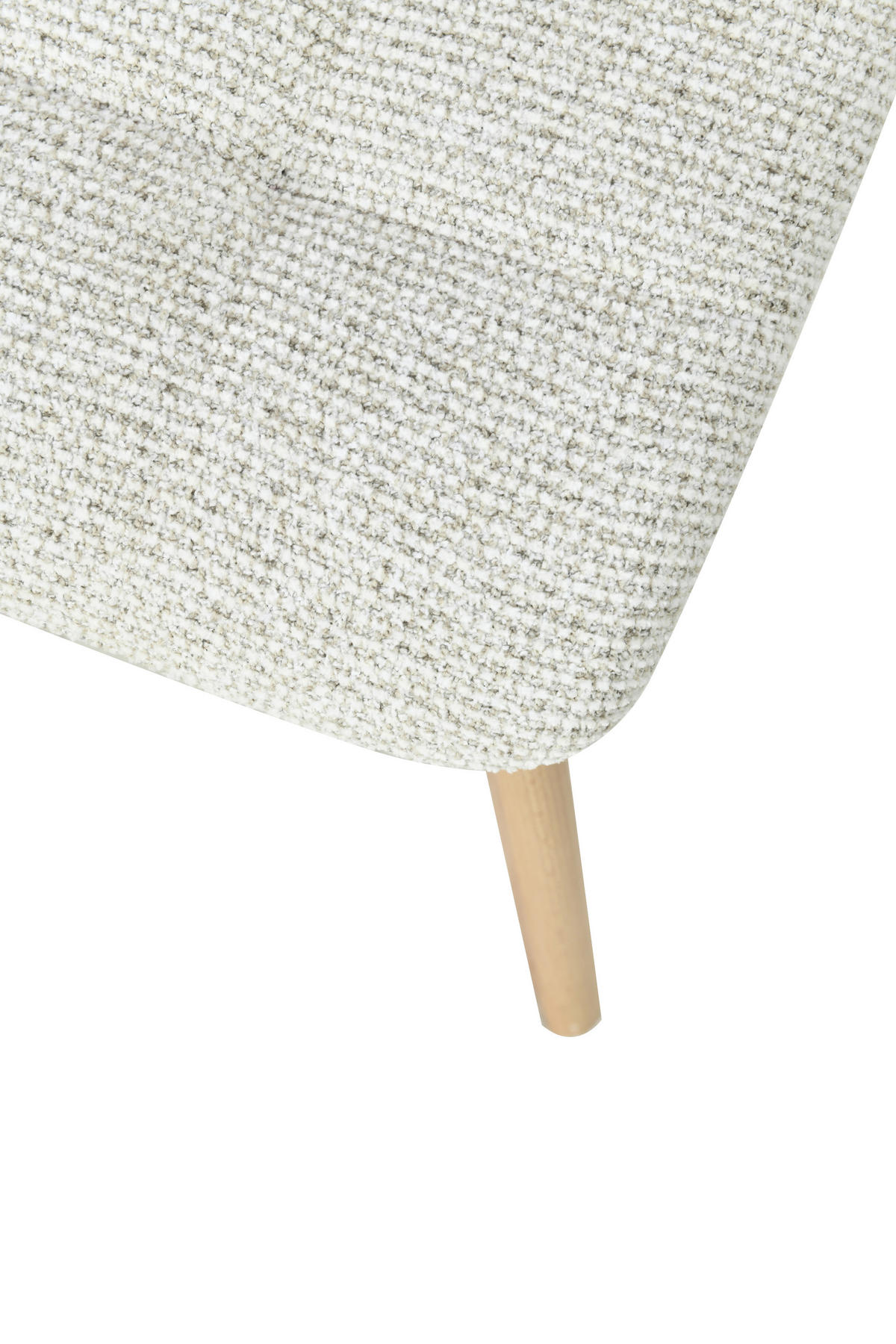 STUHL  Stoffauswahl Leinenoptik  - Beige/Naturfarben, Design, Holz/Textil (45/89/53cm) - Carryhome