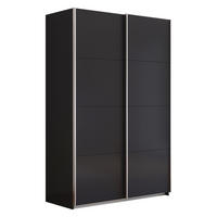 SCHWEBETÜRENSCHRANK  in Grau  - Alufarben/Grau, KONVENTIONELL, Holzwerkstoff/Metall (136/229/62cm) - Xora