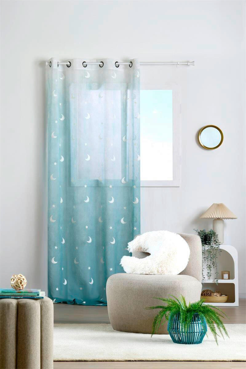 ZAVJESA pastelno zelena  140/260 cm  - pastelno zelena, Basics, tekstil (140/260cm)