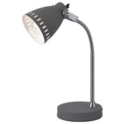 LAMPA NA PSACÍ STŮL - šedá, Design, kov (46/27,5/61cm) - Boxxx