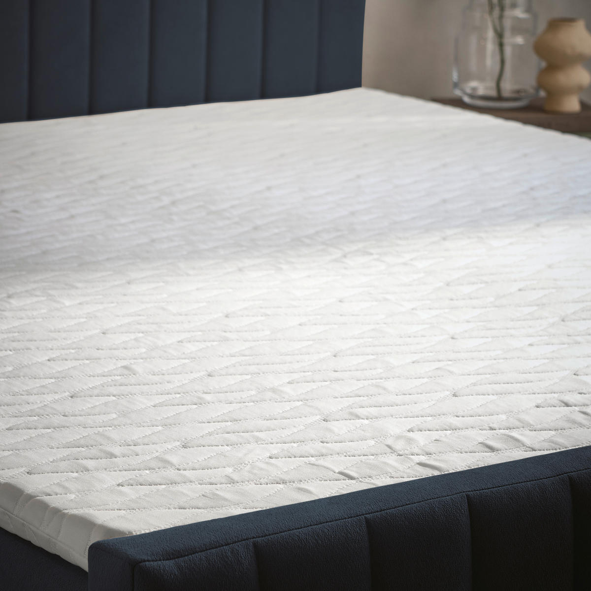 AMERICKÁ POSTEĽ, 160/200 cm, antracitová - čierna/antracitová, Konventionell, textil/plast (160/200cm) - Boxxx