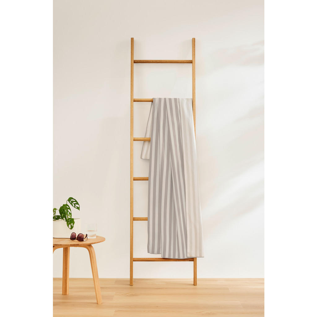 Thumbnail - S. Oliver Badetuch, Natur, Beige, Textil, Streifen, 90x160 cm, Oeko-Tex® Standard 100, Aufhängeschlaufe, strapazierfähig...