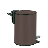 KOZMETIKAI SZEMETES fém  - lila/fekete, Basics, fém (17/23cm) - Kleine Wolke