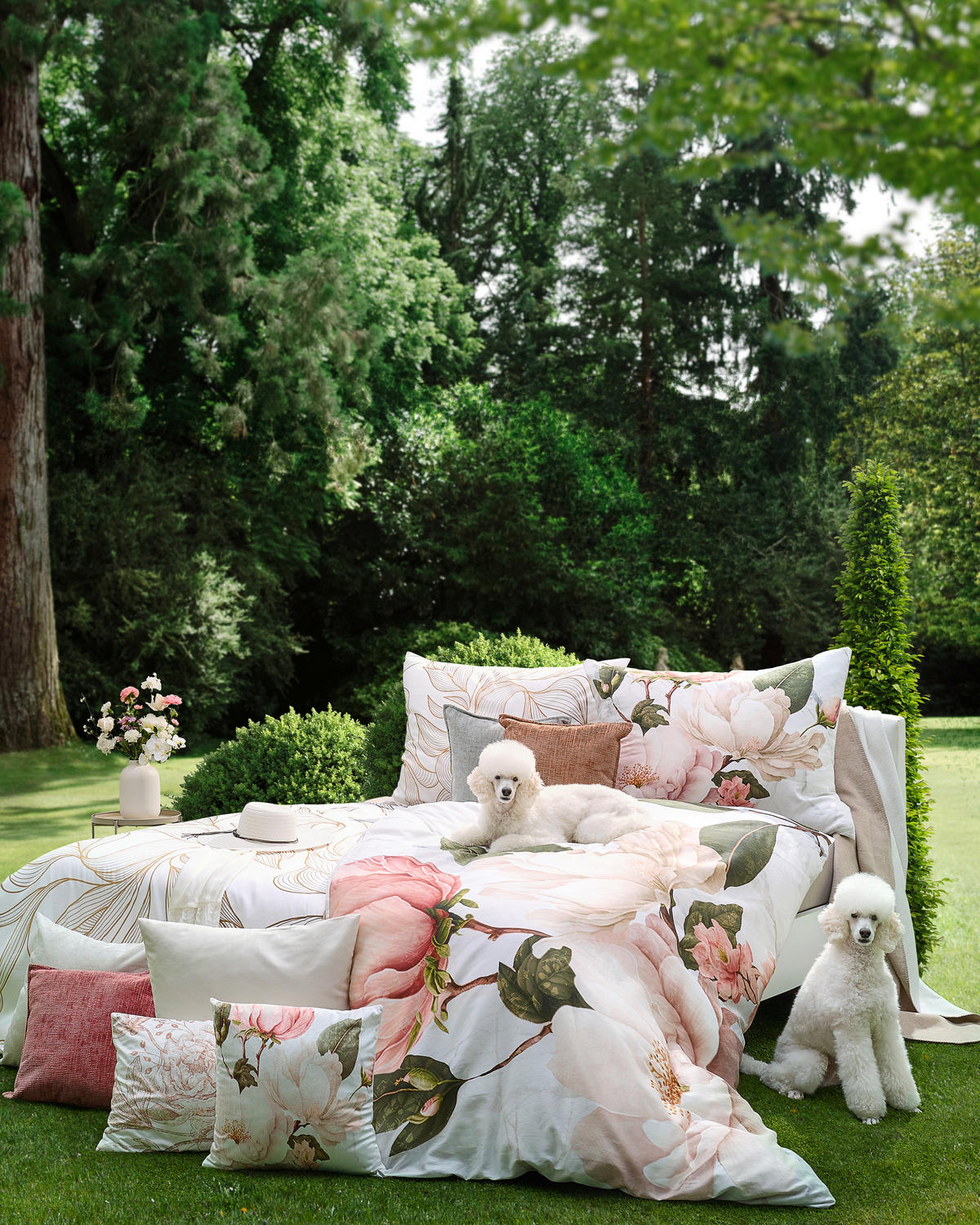 POSTELJINA SA DVA LICA CALM LIVING 140/200 cm saten višebojna  - višebojna, Konvencionalno, tekstil (140/200cm) - Esposa