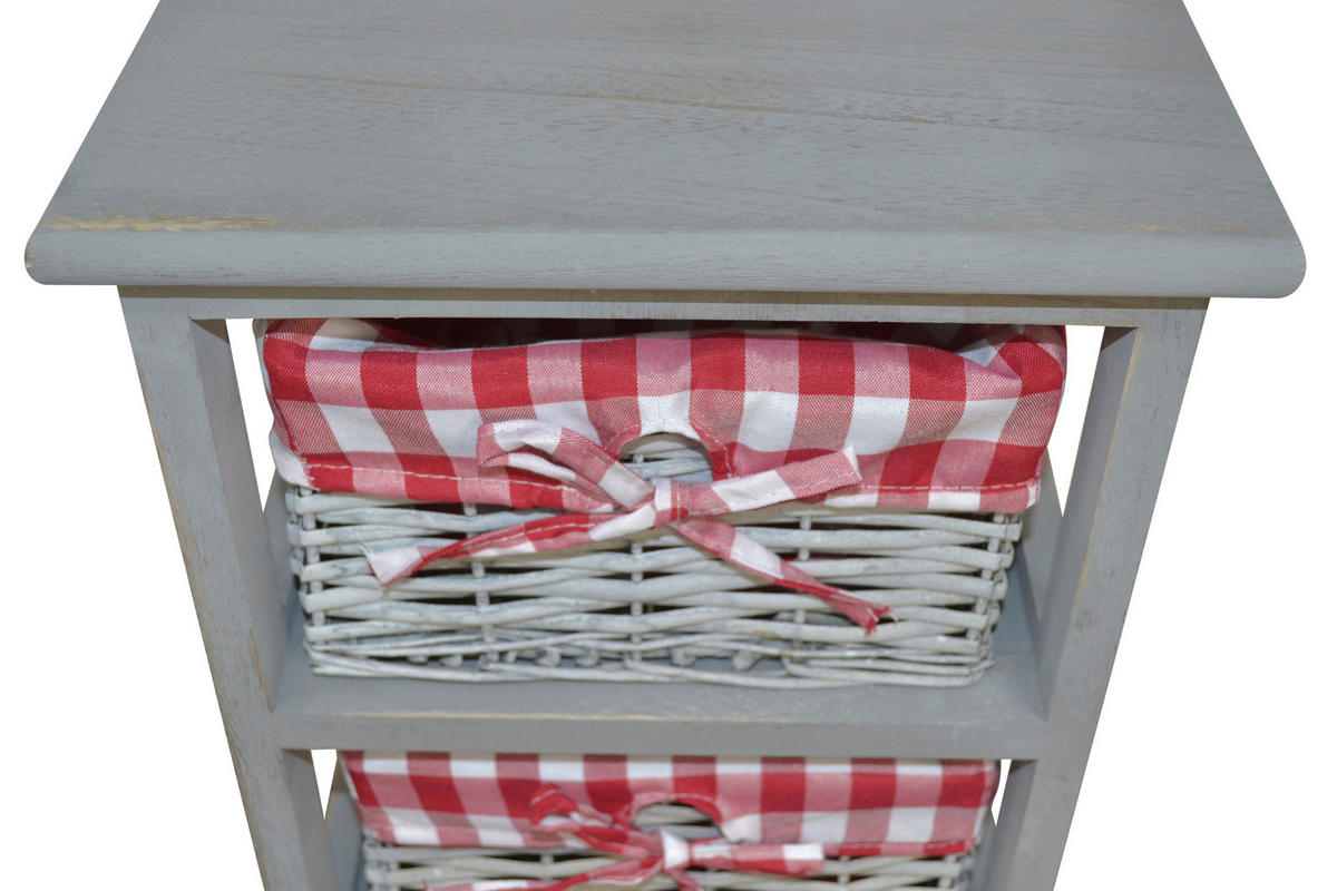 AUFBEWAHRUNGSREGAL - Grau, KONVENTIONELL, Holz (25/30/60cm) - MID.YOU