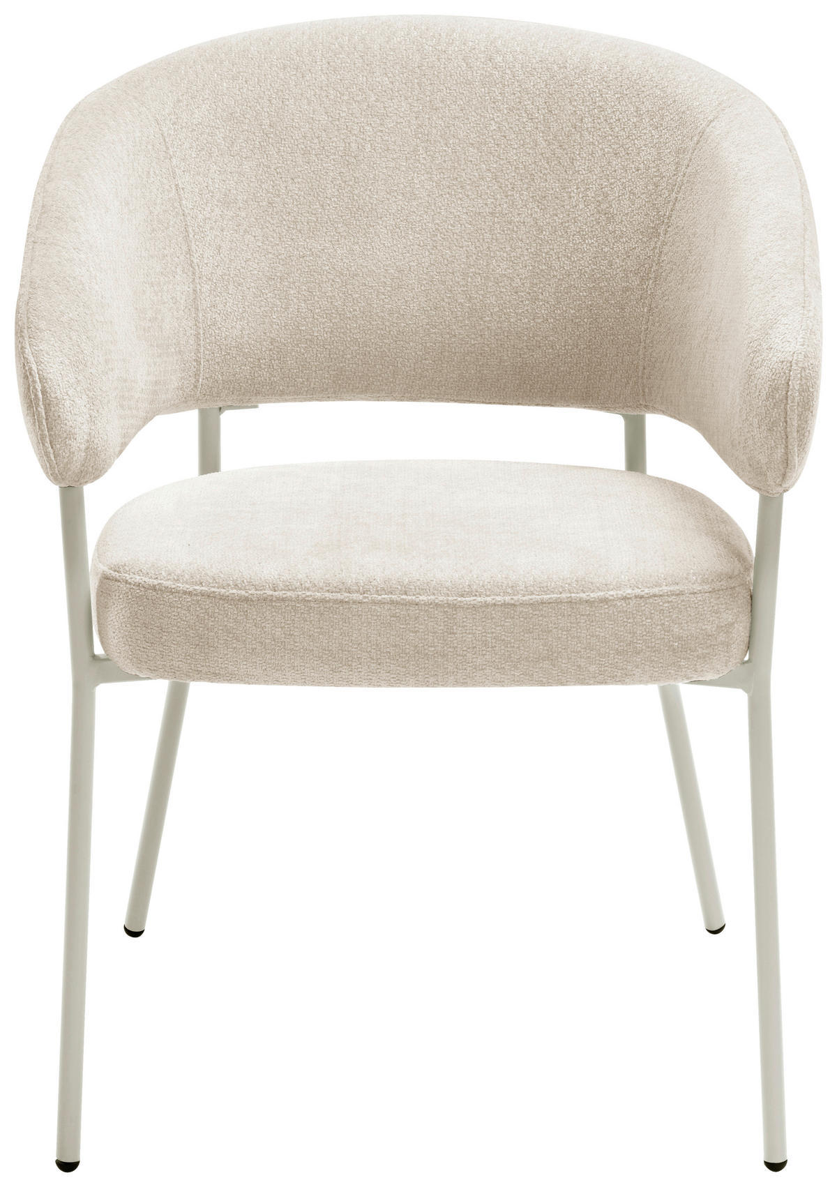 ARMLEHNSTUHL  ,  , Chenille  ,  - Beige, LIFESTYLE, Holz/Textil (60/81/60cm) - Livetastic