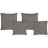 ZIERKISSENSET  42/53/42/53 cm   - Grau, Konventionell, Textil (42/53/42/53cm) - Livetastic