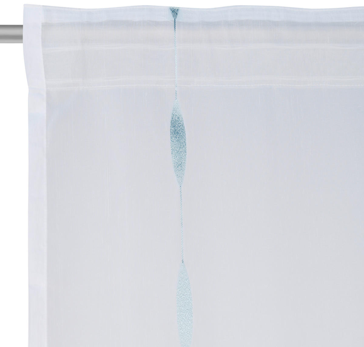 HOTOVÝ ZÁVĚS, poloprůhledné, 140/245 cm - modrá, Konvenční, textil (140/245cm) - Esposa