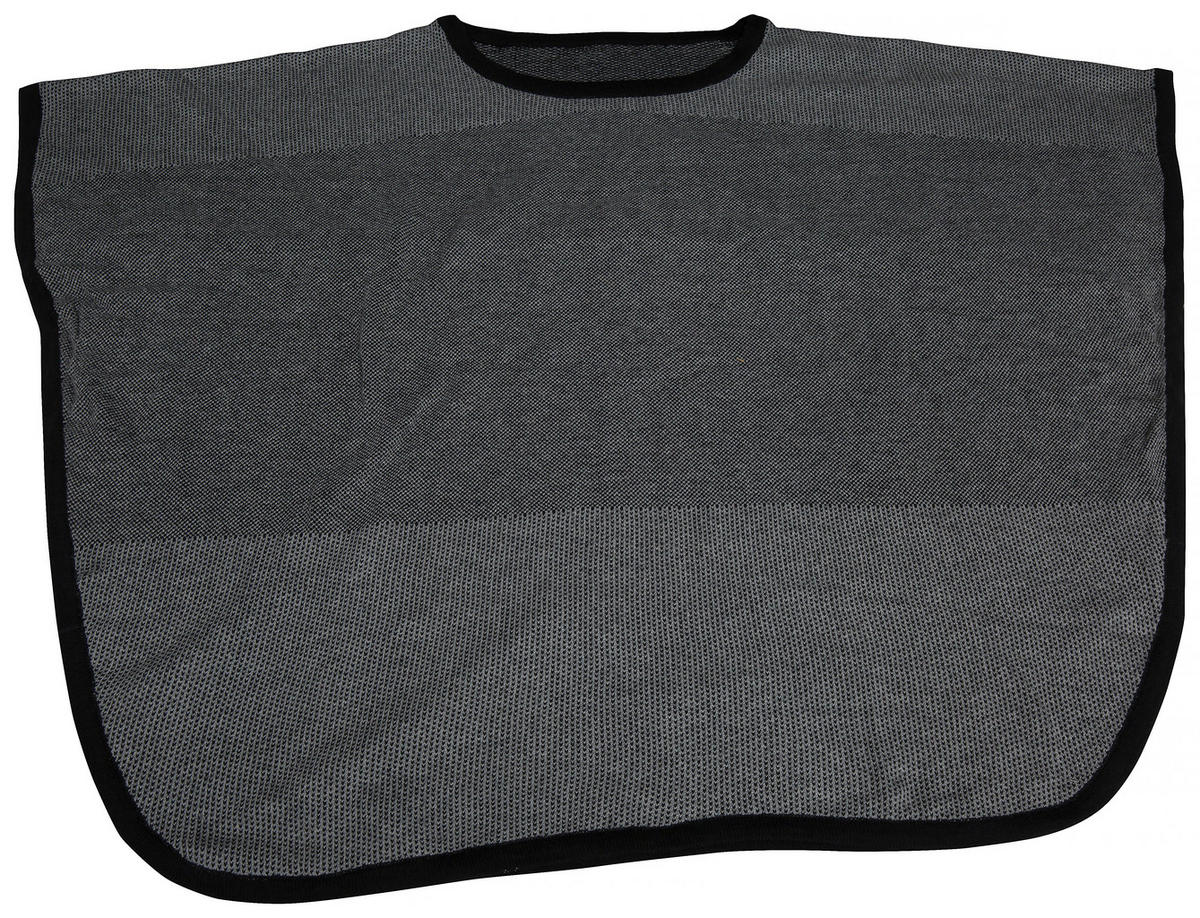 PONČO  - siva, Osnovno, tekstil (75/95cm) - Novel